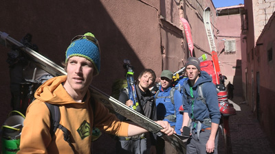 Gruppe in Marrakesche klein